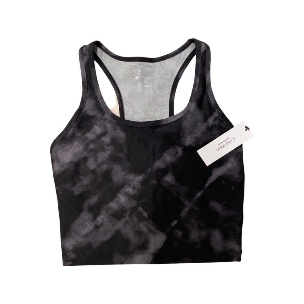 Calvin Klein Performance Printed Racerback Tank Top PFCT3869
